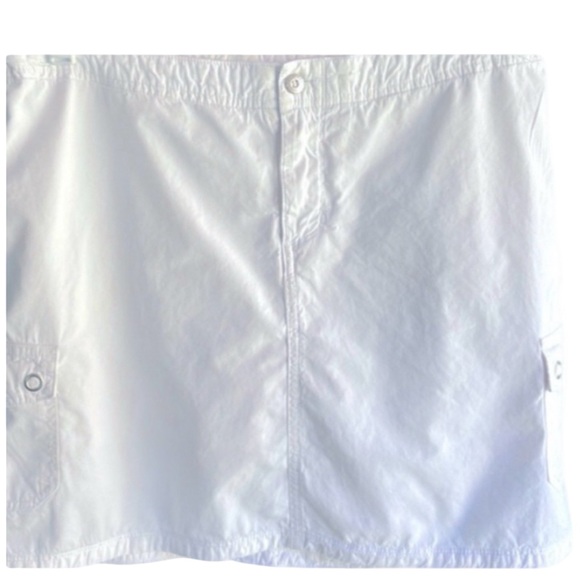 Fresh Produce White Cotton Utility Skort Size Medium - Picture 2 of 8